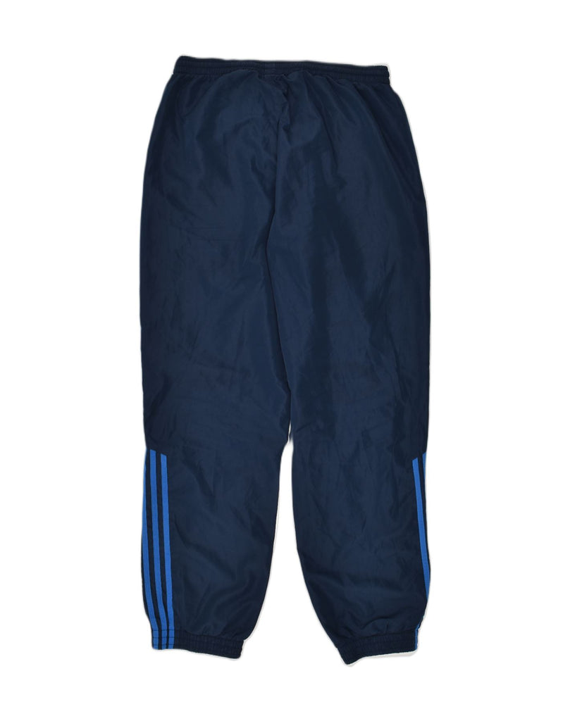 ADIDAS Mens Tracksuit Trousers Joggers UK 42/44 Large Navy Blue Polyester | Vintage Adidas | Thrift | Second-Hand Adidas | Used Clothing | Messina Hembry 