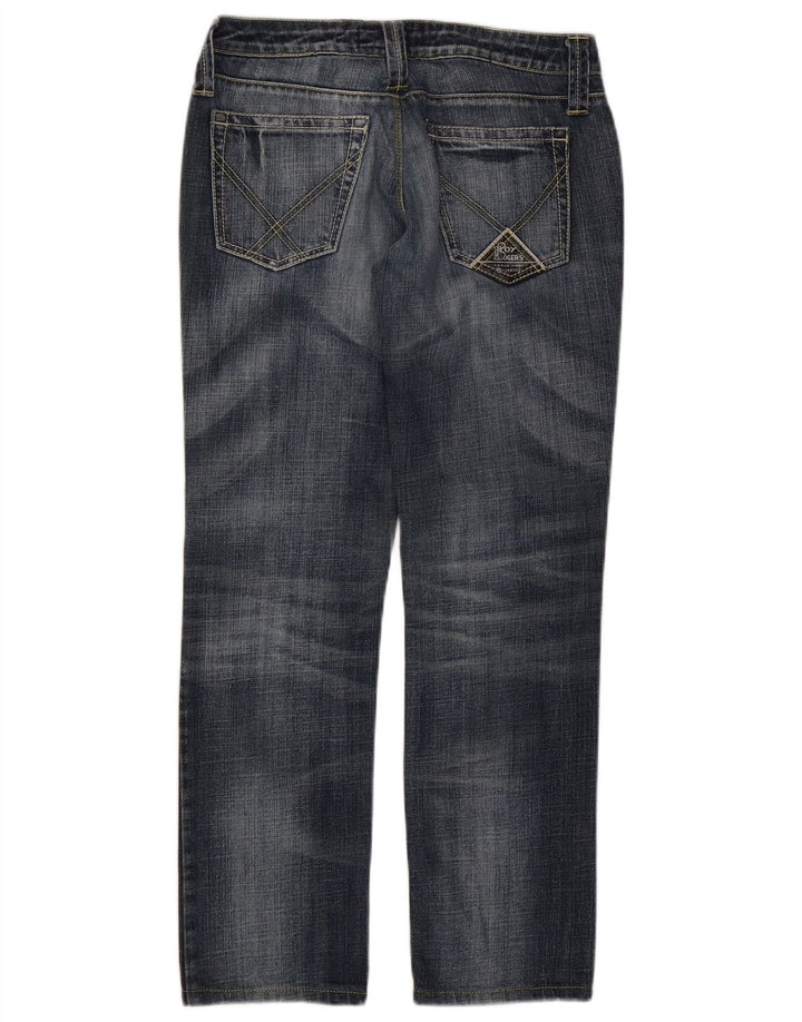 Roy Rogers Womens Seven Bell Straight Jeans IT 42 Medium W28 L29 Blue