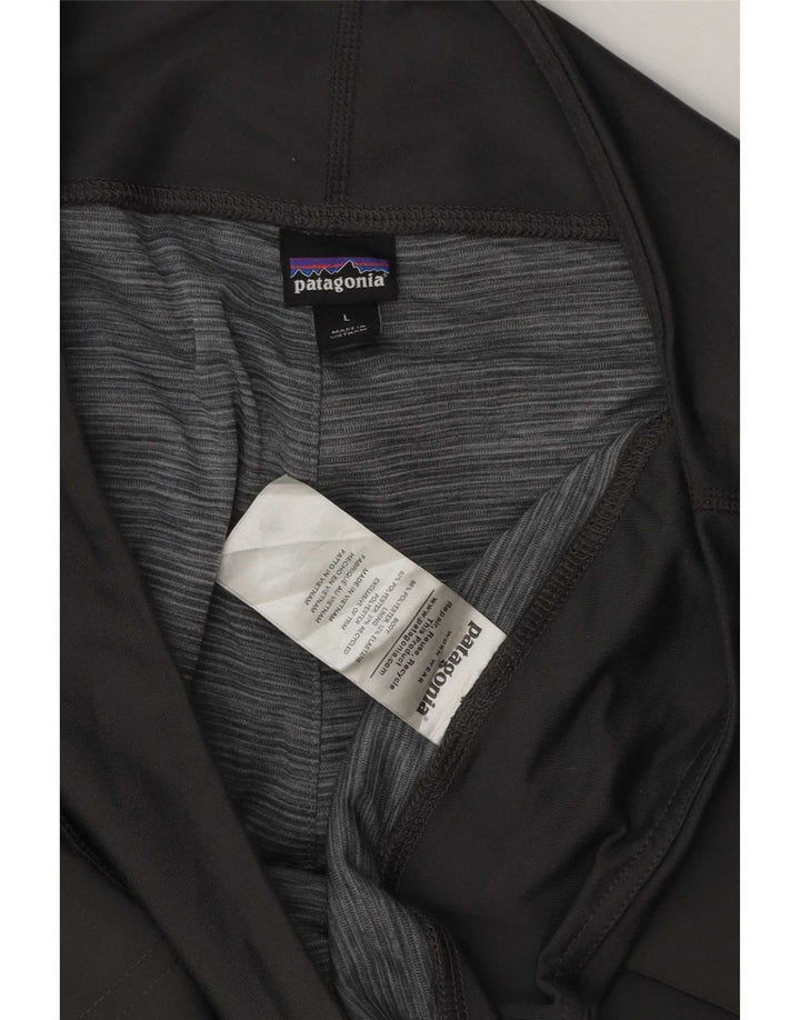 Patagonia Womens Tracksuit Trousers Joggers UK 16 Large Grey Polyester