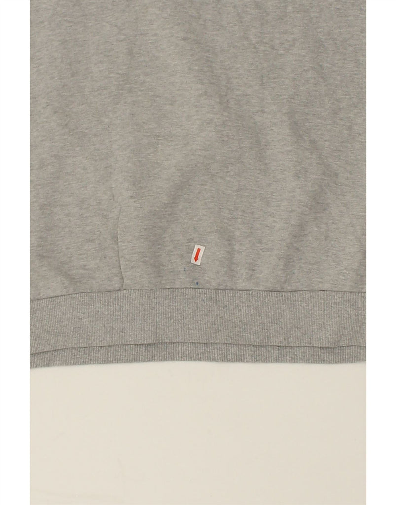 FILA Mens Graphic Sweatshirt Jumper IT 52 Large Grey Cotton | Vintage Fila | Thrift | Second-Hand Fila | Used Clothing | Messina Hembry 