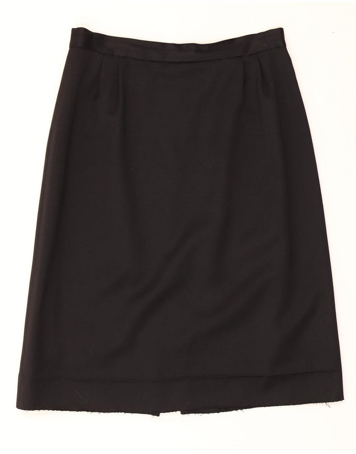 Monique Womens 4 Button 2 Piece Skirt Set IT 46 Large W30 Black Colourblock