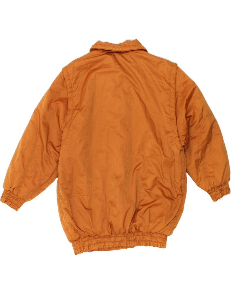 BLUMARINE Womens Windbreaker Jacket IT 42 Medium Orange Polyester Vintage Blumarine and Second-Hand Blumarine from Messina Hembry 