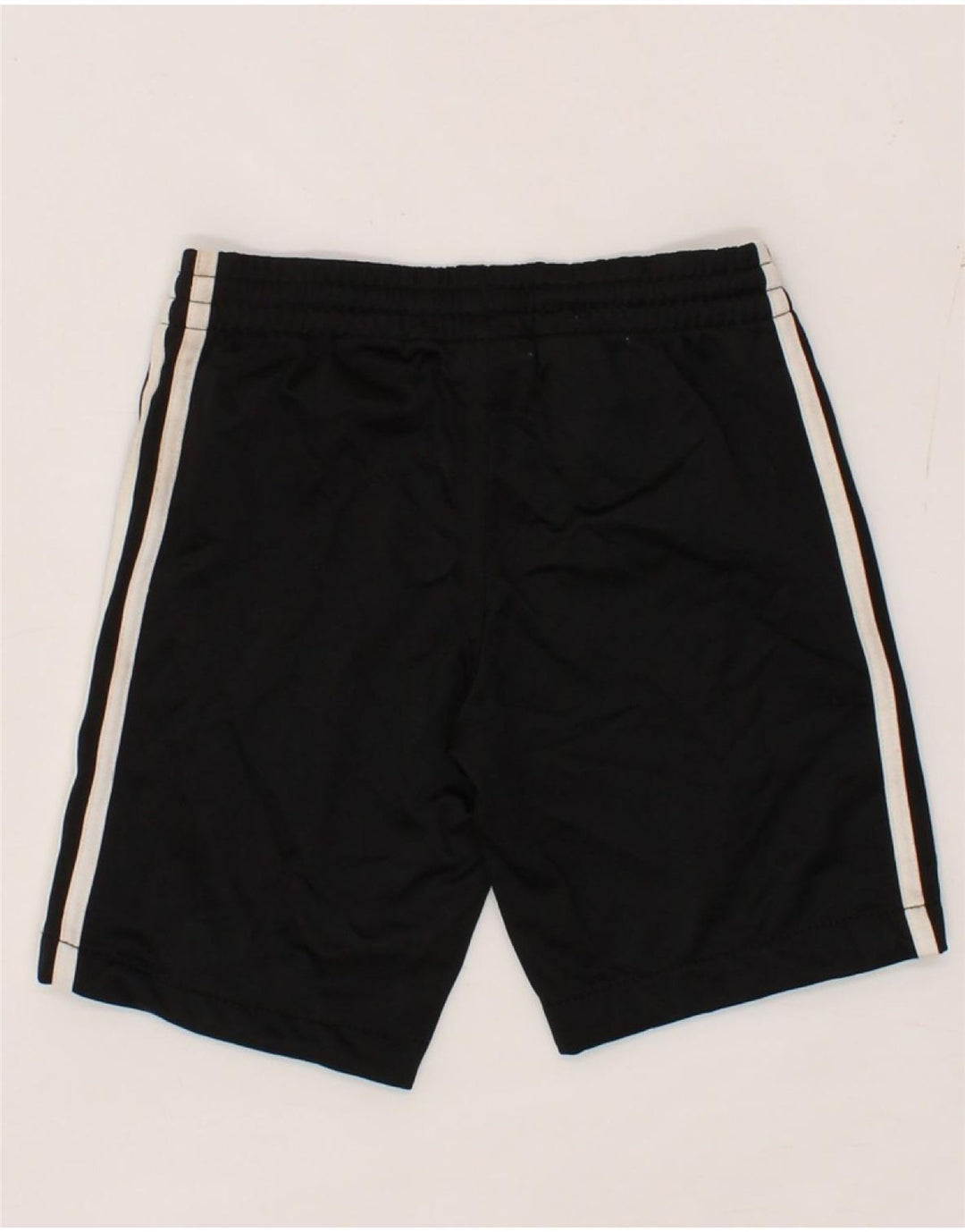 ADIDAS Boys Sport Shorts 7-8 Years Black Polyester Vintage Adidas and Second-Hand Adidas from Messina Hembry 