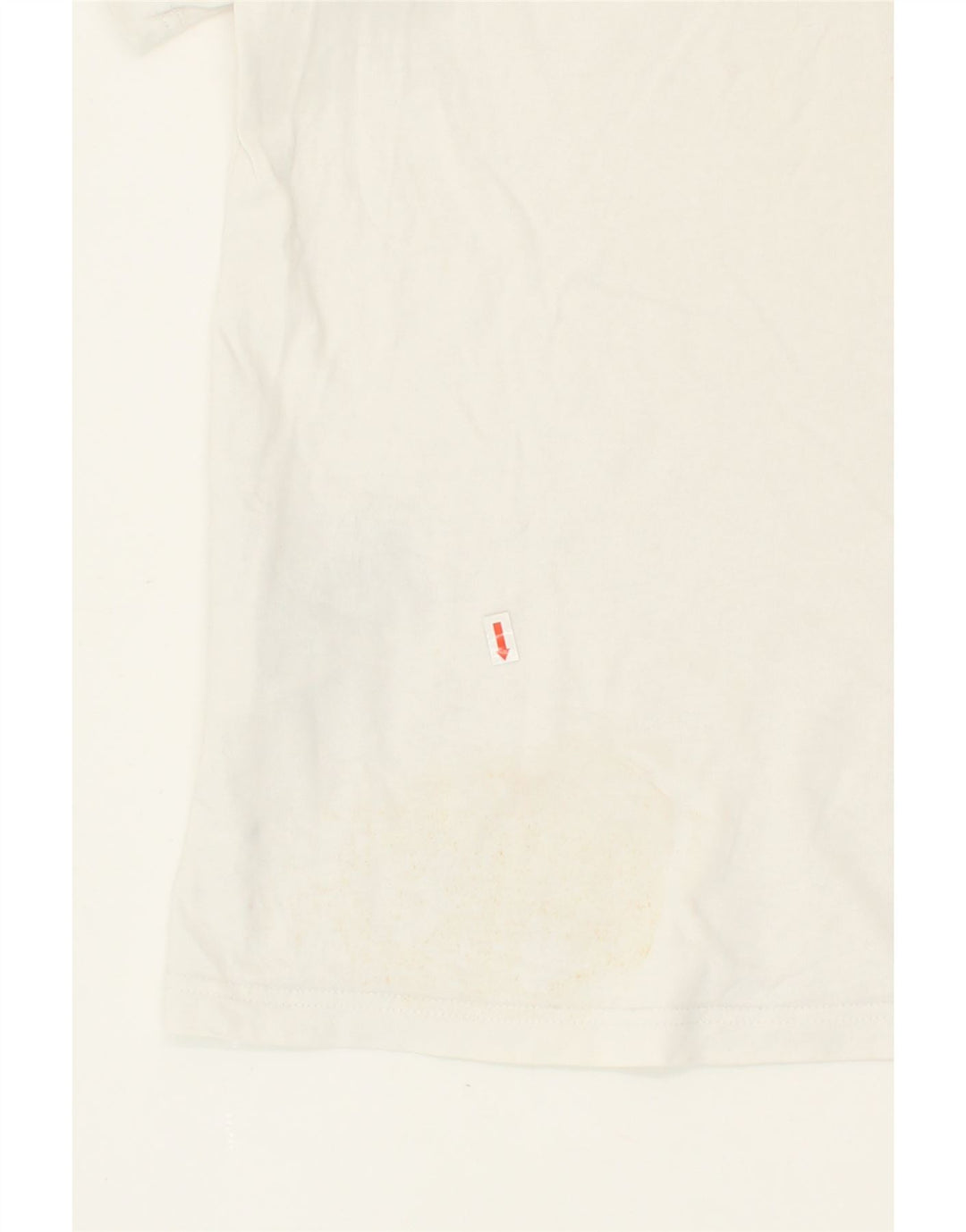 LEVI'S Mens Relaxed Fit Graphic T-Shirt Top Medium White Cotton Vintage Levi's and Second-Hand Levi's from Messina Hembry 