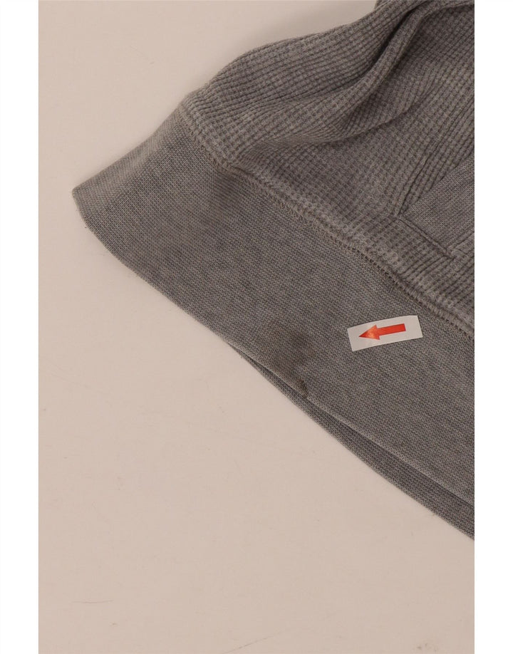Timberland Mens Hooded Top Long Sleeve 2XL Grey Cotton