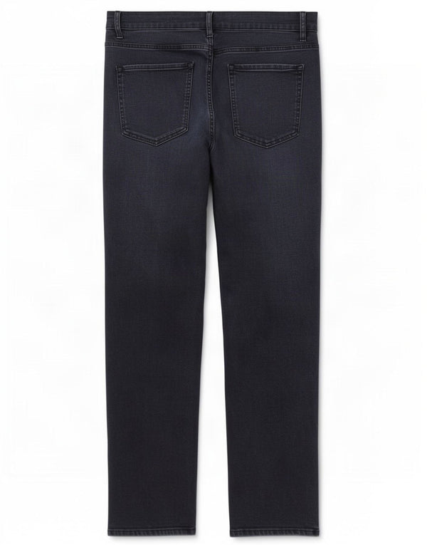 Marks & Spencer Womens Straight Jeans UK 22 2XL W40 L29 Navy Blue