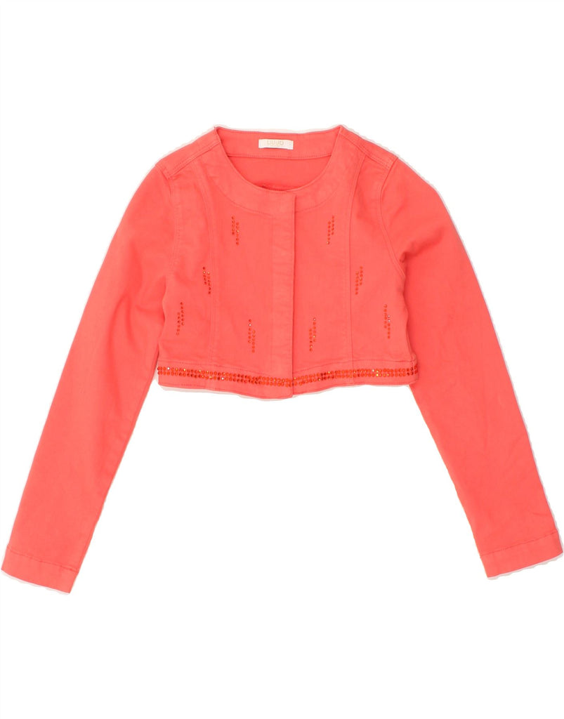 LIU JO Girls Bolero Jacket 6-7 Years Pink | Vintage Liu Jo | Thrift | Second-Hand Liu Jo | Used Clothing | Messina Hembry 