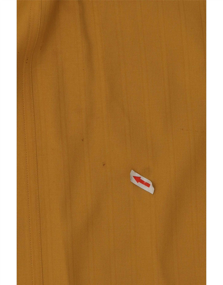 Vintage Womens A-Line Skirt Small W26 Yellow