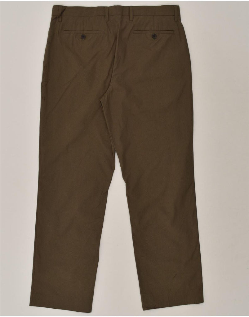 BANANA REPUBLIC Mens Straight Chino Trousers W33 L30 Khaki Cotton | Vintage Banana Republic | Thrift | Second-Hand Banana Republic | Used Clothing | Messina Hembry 