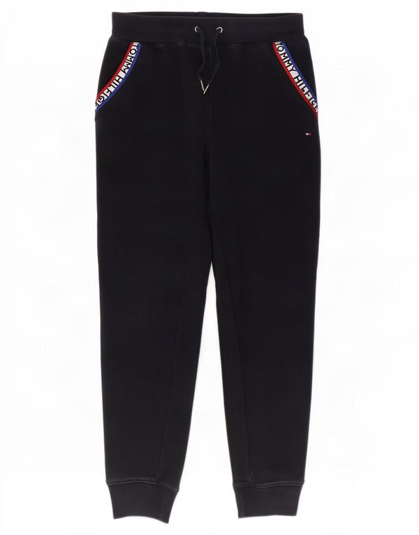 Tommy Hilfiger Mens Graphic Tracksuit Trousers Joggers Large Navy Blue