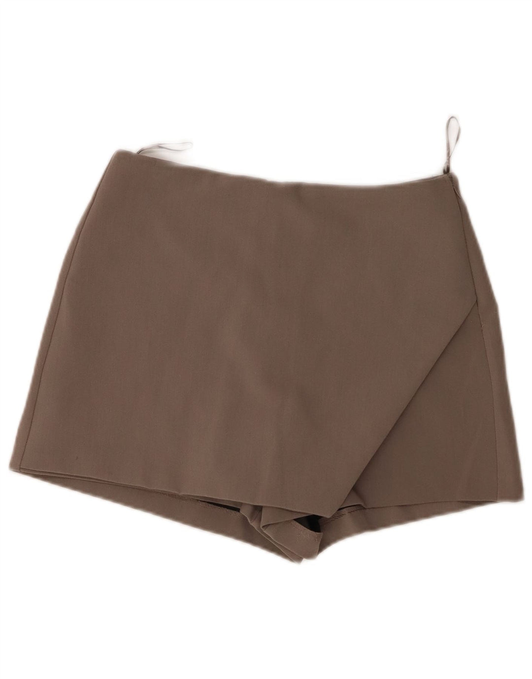 Zara Womens Skort Shorts UK 12 Medium Grey