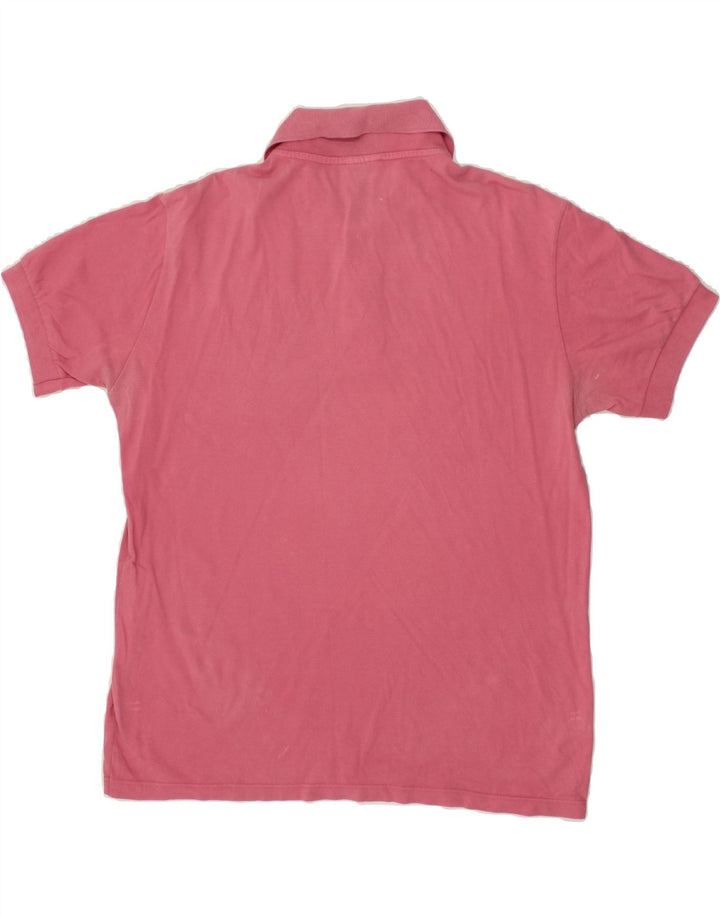 LEE Mens Polo Shirt Medium Pink Cotton Vintage Lee and Second-Hand Lee from Messina Hembry 