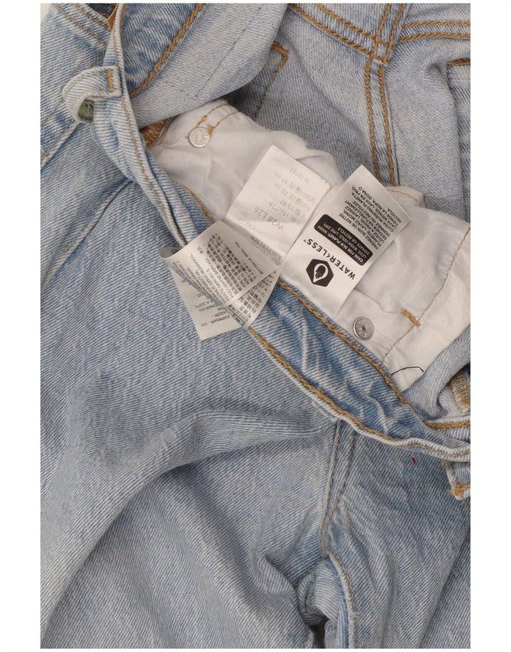 Levi's Mens 501 Straight Jeans W28 L26 Blue Cotton