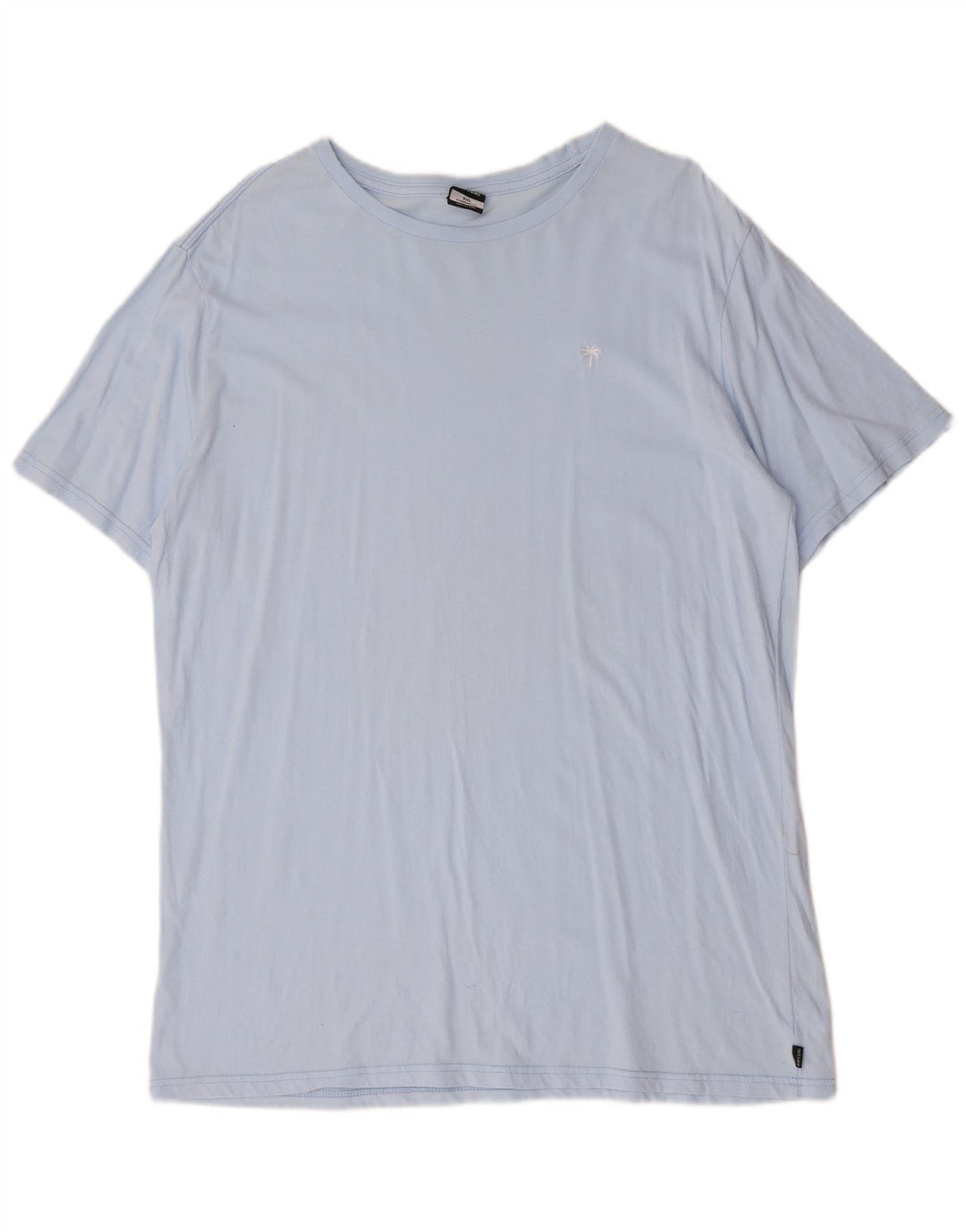 Rip Curl Mens Standard Fit T-Shirt Top 2XL Blue Cotton