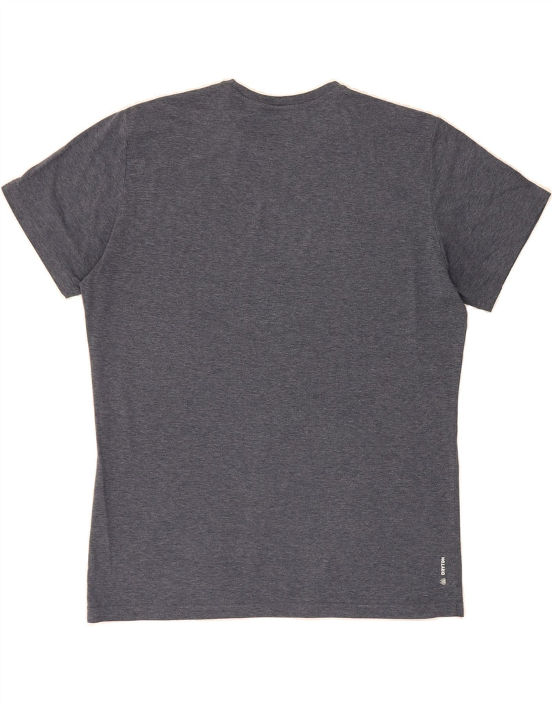 SALEWA Mens Graphic T-Shirt Top XL Blue Vintage SALEWA and Second-Hand SALEWA from Messina Hembry 