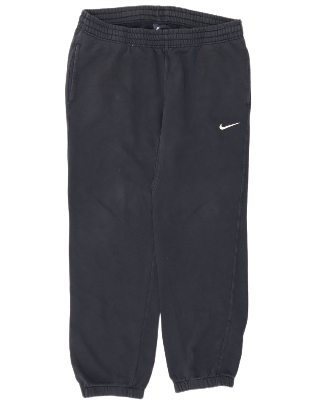 Nike Mens Tracksuit Trousers Joggers Large Navy Blue Cotton