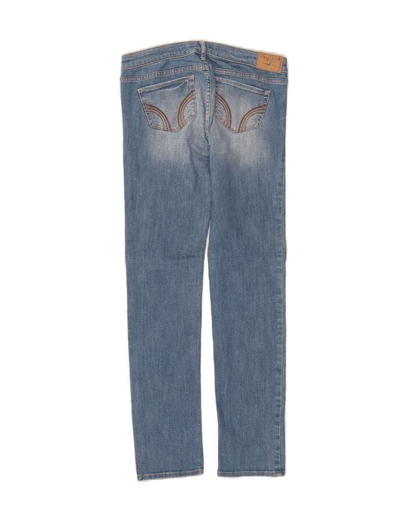 HOLLISTER Womens Slim Jeans W27 L33 Blue Cotton Vintage Hollister and Second-Hand Hollister from Messina Hembry 
