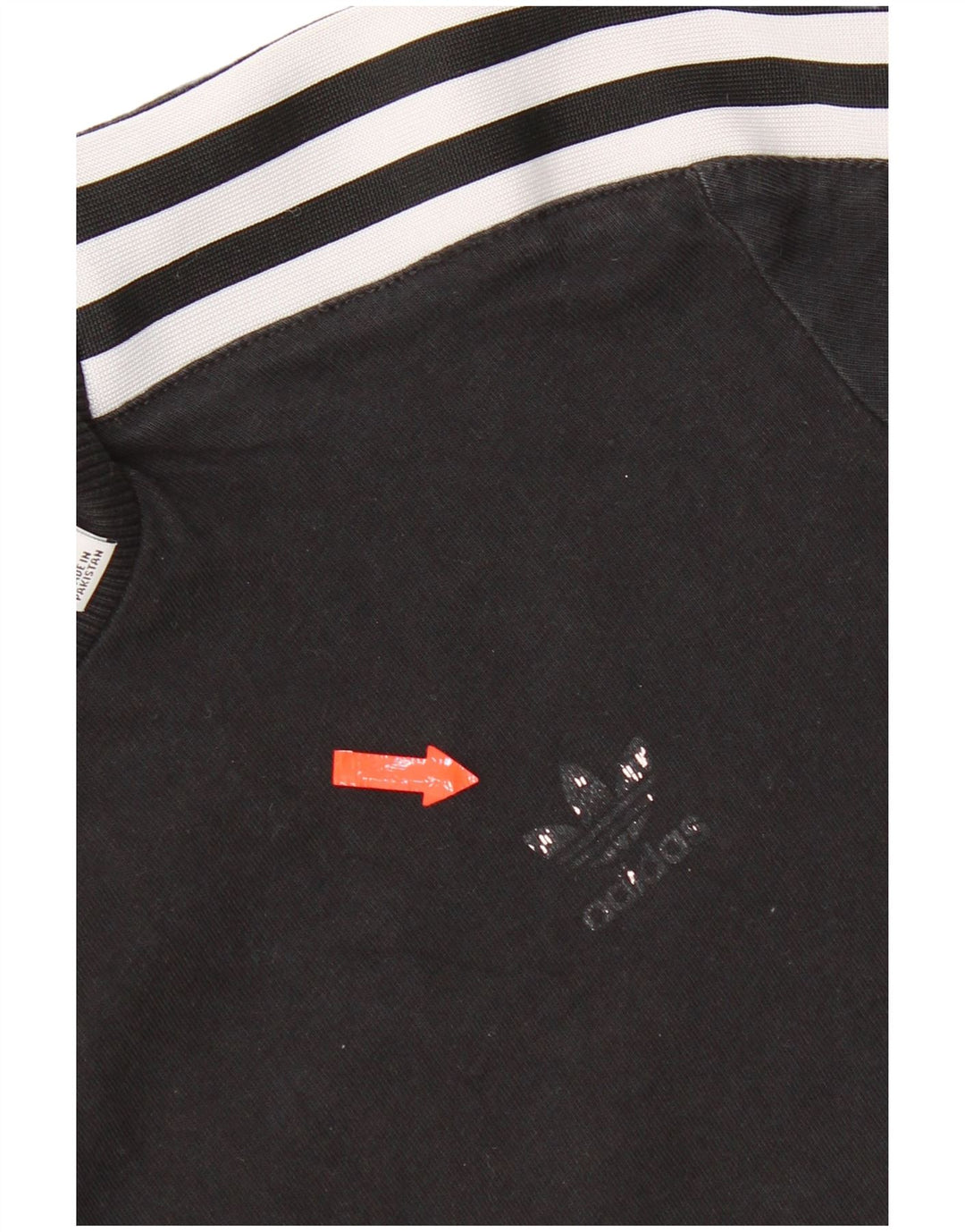Adidas Womens T-Shirt Top UK 8 Small Black