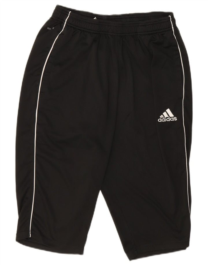 Adidas Mens Climalite Bermuda Sport Shorts Medium  Black Polyester