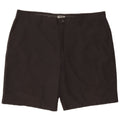 Izod Mens Chino Shorts W42 2XL Black Polyester