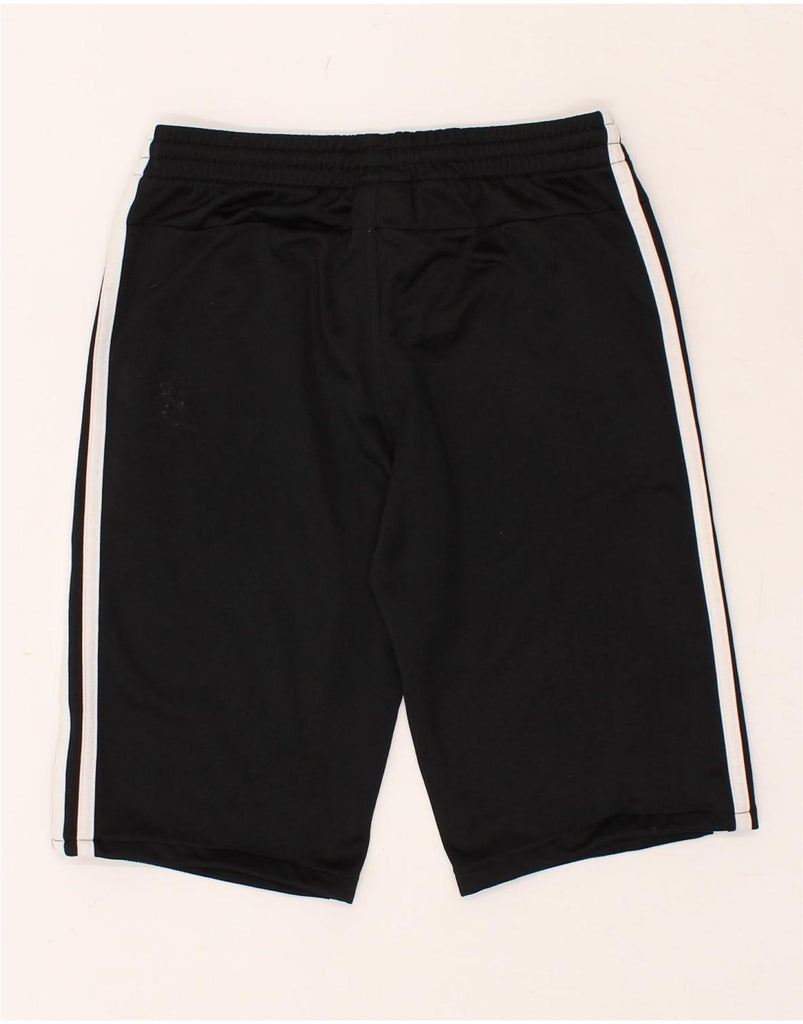 ADIDAS Boys Sport Shorts 11-12 Years Black Polyester | Vintage Adidas | Thrift | Second-Hand Adidas | Used Clothing | Messina Hembry 