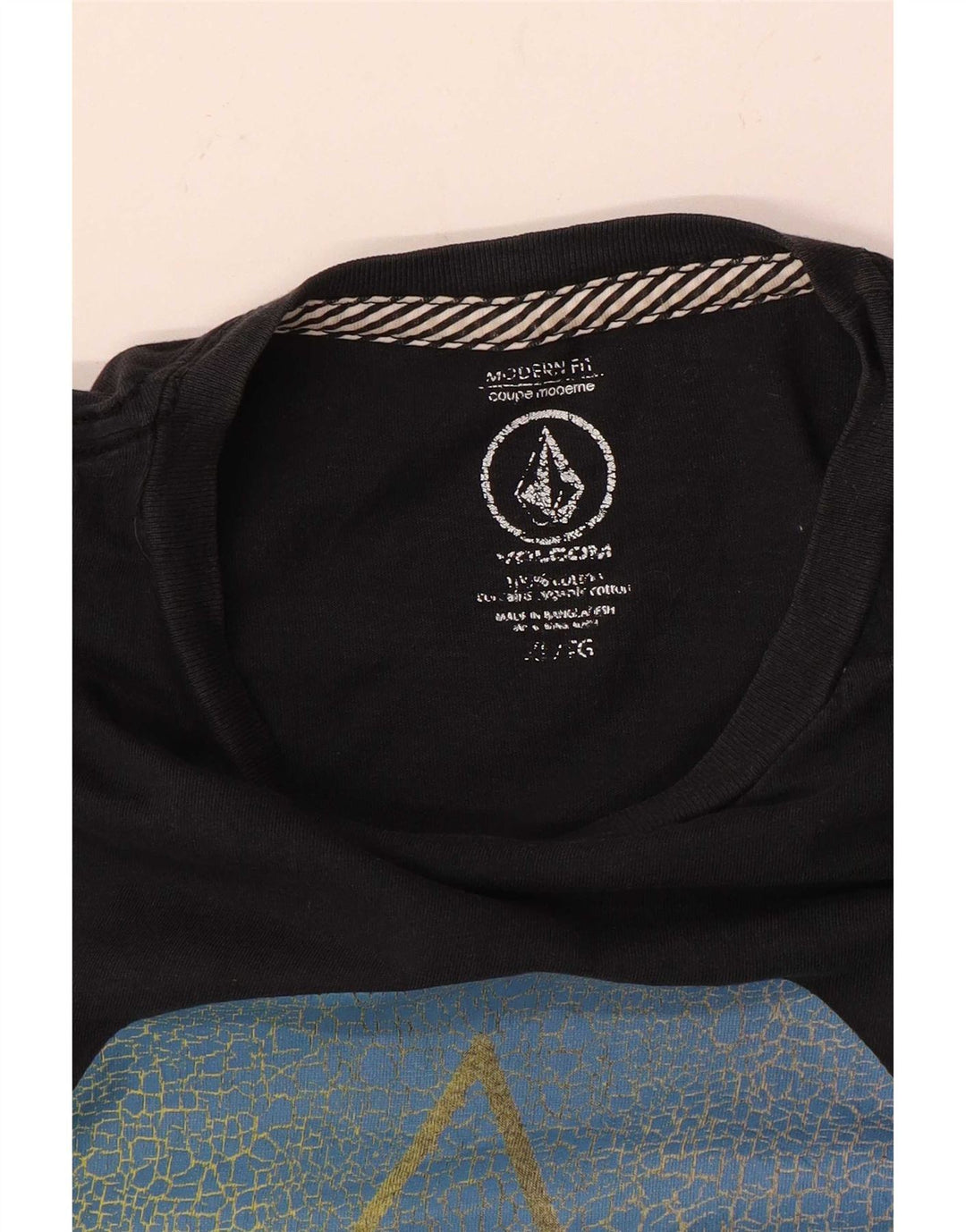 Volcom Mens Modern Fit Graphic T-Shirt Top XL Black