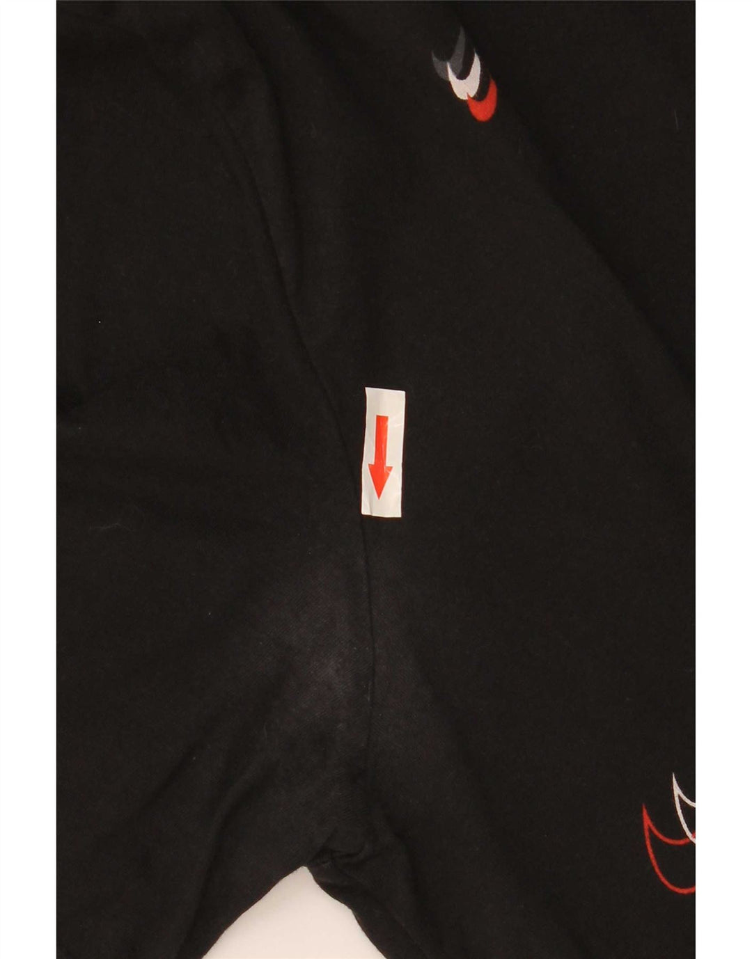 Nike Mens Graphic T-Shirt Top Large Black Cotton
