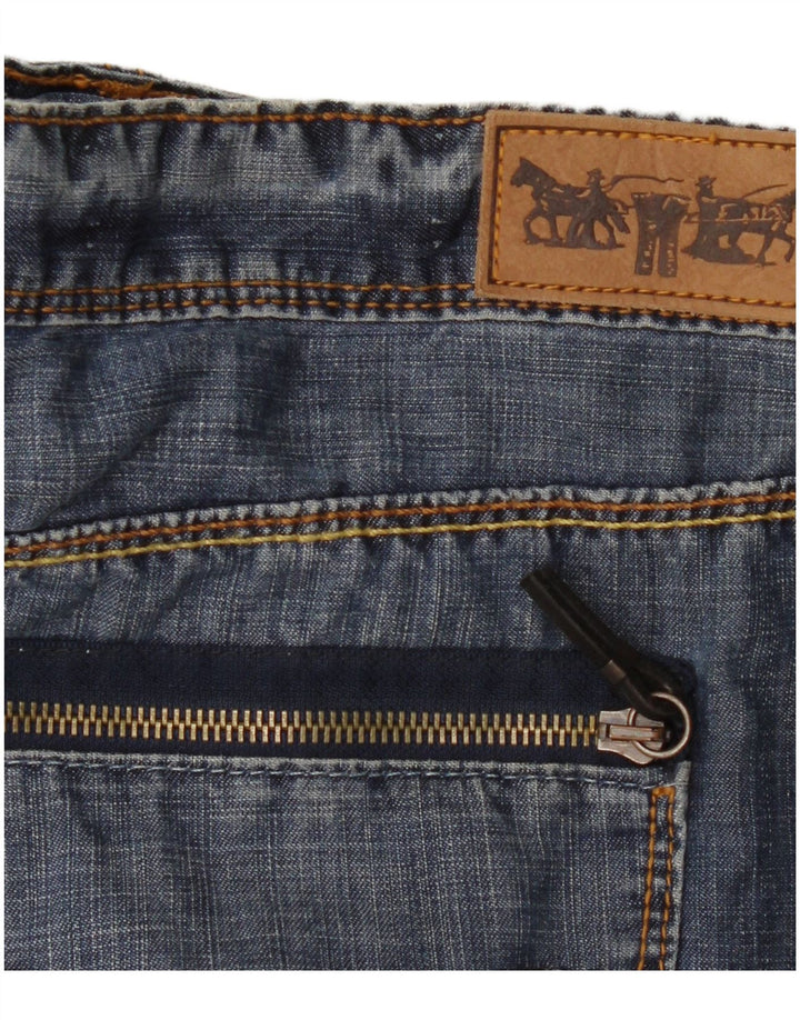 Levi's Womens Mini Denim Skirt W38 XL  Blue