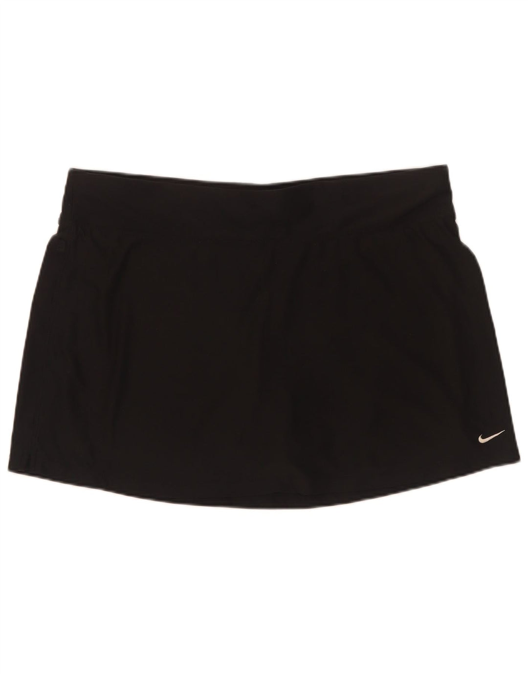 Nike Womens Dri Fit Skort UK 16 Large Black Polyester