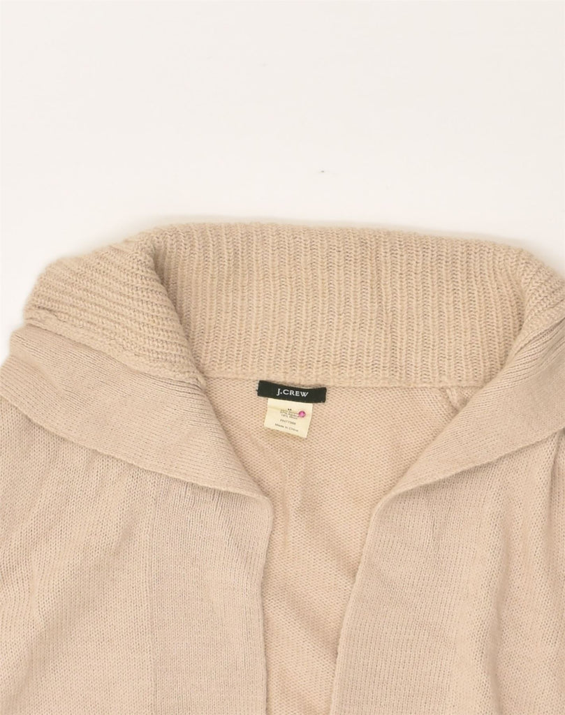 J. CREW Womens Cardigan Sweater UK 12 Medium Beige Acrylic | Vintage J. Crew | Thrift | Second-Hand J. Crew | Used Clothing | Messina Hembry 