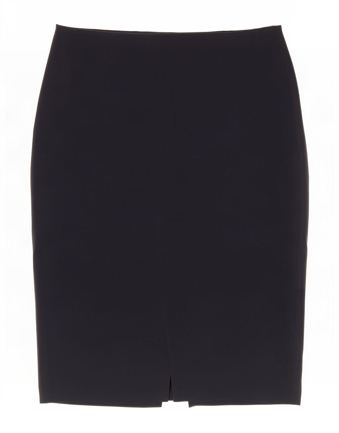 Benetton Womens Pencil Skirt IT 44 Medium W30 Navy Blue Polyester