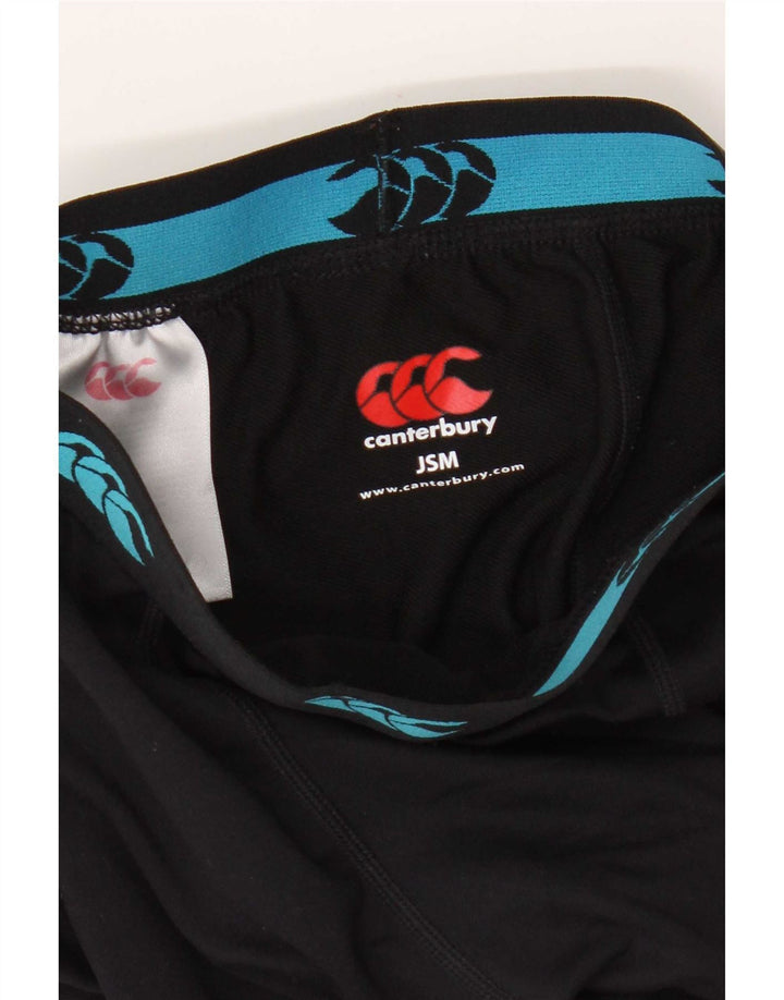 Canterbury Boys Graphic Leggings 7-8 Years Small Navy Blue