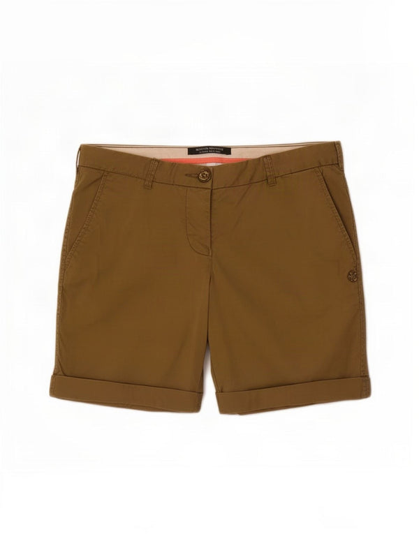 Maison Scotch Womens Chino Shorts Small W27 Khaki Cotton
