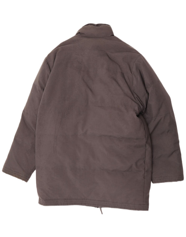 Champion Mens Padded Coat UK 38 Medium Black Nylon