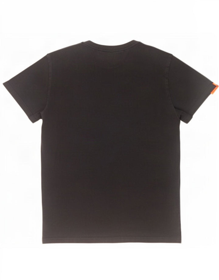 Superdry Mens Graphic T-Shirt Top Medium Black Cotton
