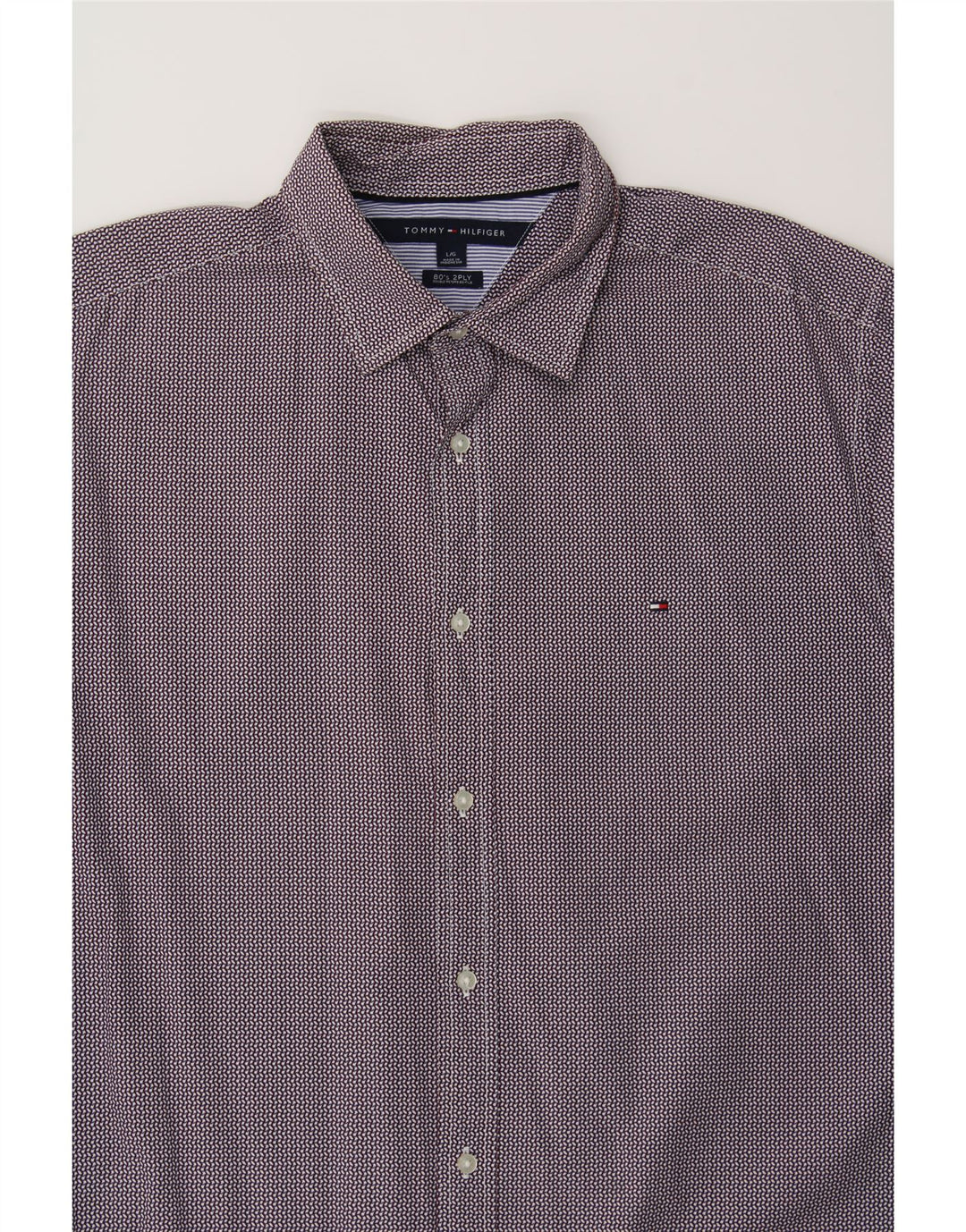 TOMMY HILFIGER Mens Abstract Pattern Shirt Large Multicoloured Cotton Vintage Tommy Hilfiger and Second-Hand Tommy Hilfiger from Messina Hembry 