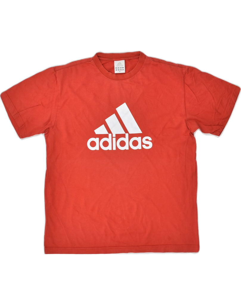 ADIDAS Mens Graphic T-Shirt Top Medium Red Cotton | Vintage Adidas | Thrift | Second-Hand Adidas | Used Clothing | Messina Hembry 