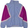 Nike Womens Graphic Tracksuit Top Jacket UK 14 Medium Blue Sports