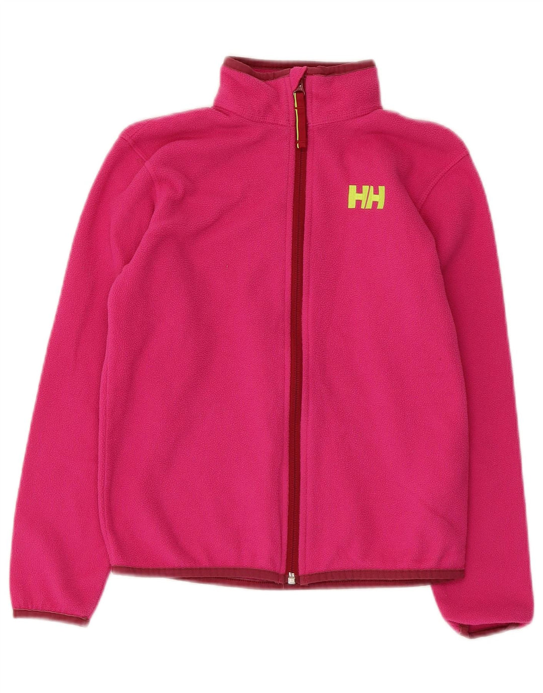 Helly Hansen Girls Fleece Jacket 9-10 Years Pink Polyester
