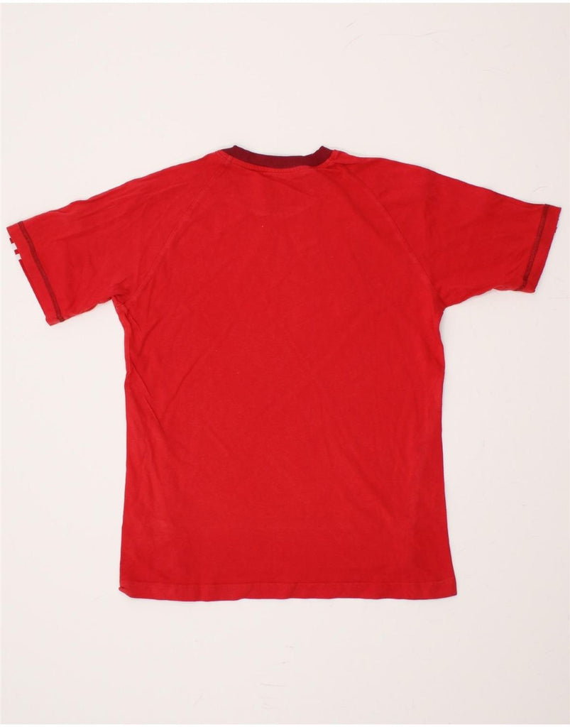 ADIDAS Boys Graphic T-Shirt Top 15-16 Years Red Cotton | Vintage Adidas | Thrift | Second-Hand Adidas | Used Clothing | Messina Hembry 