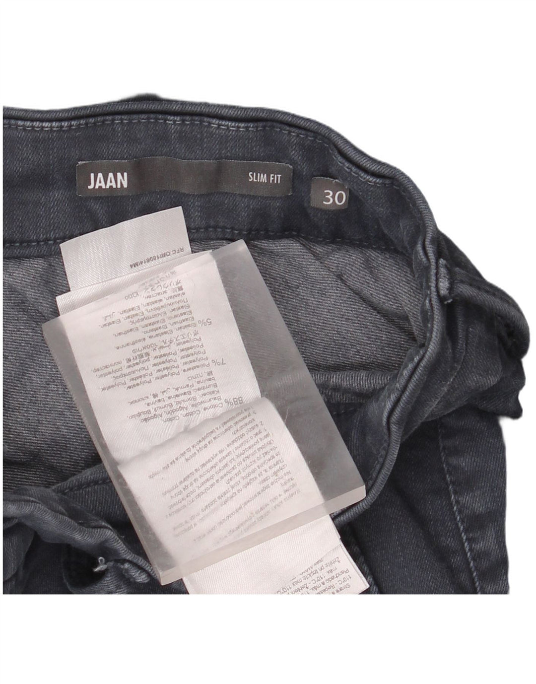 REPLAY Mens Jaan Cargo Slim Jeans W30 L30 Navy Blue Cotton