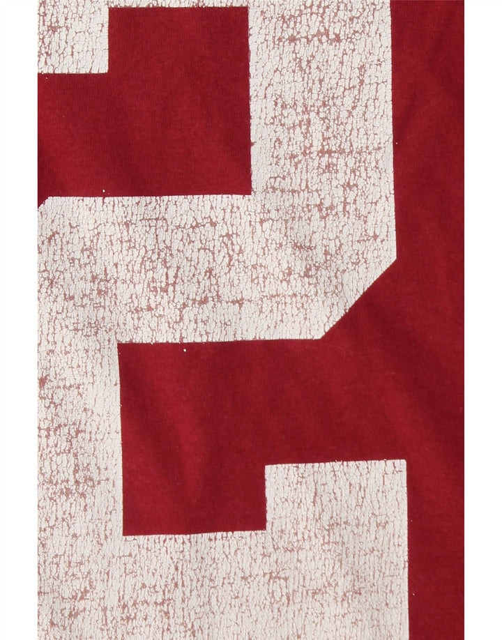 Nike Mens Stanford University Standard Fit Graphic T-Shirt Top Medium Red