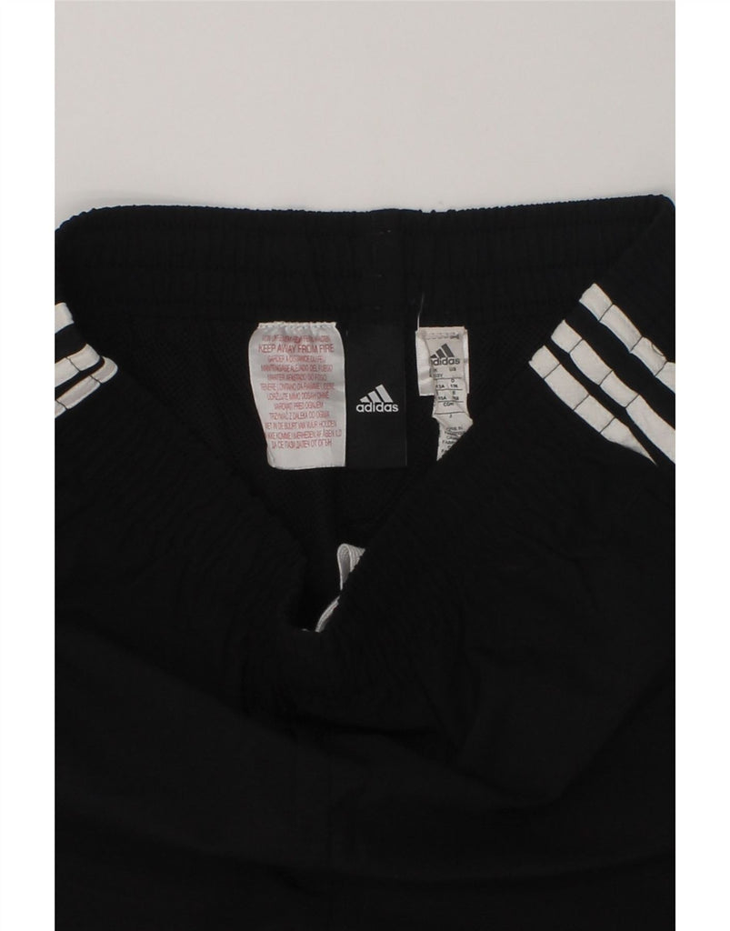 ADIDAS Boys Sport Shorts 12-13 Years Black | Vintage Adidas | Thrift | Second-Hand Adidas | Used Clothing | Messina Hembry 