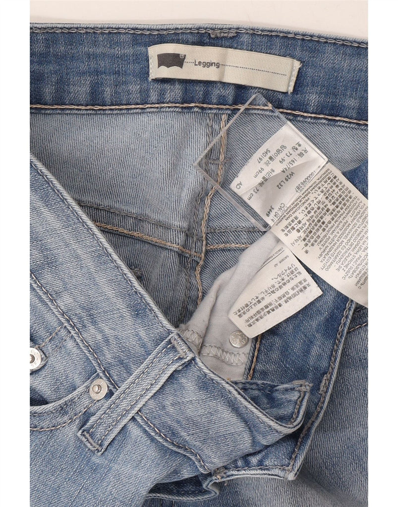 LEVI'S Womens Legging Low Waist Legging Skinny Jeans W29 L32 Blue Cotton Vintage Levi's and Second-Hand Levi's from Messina Hembry 