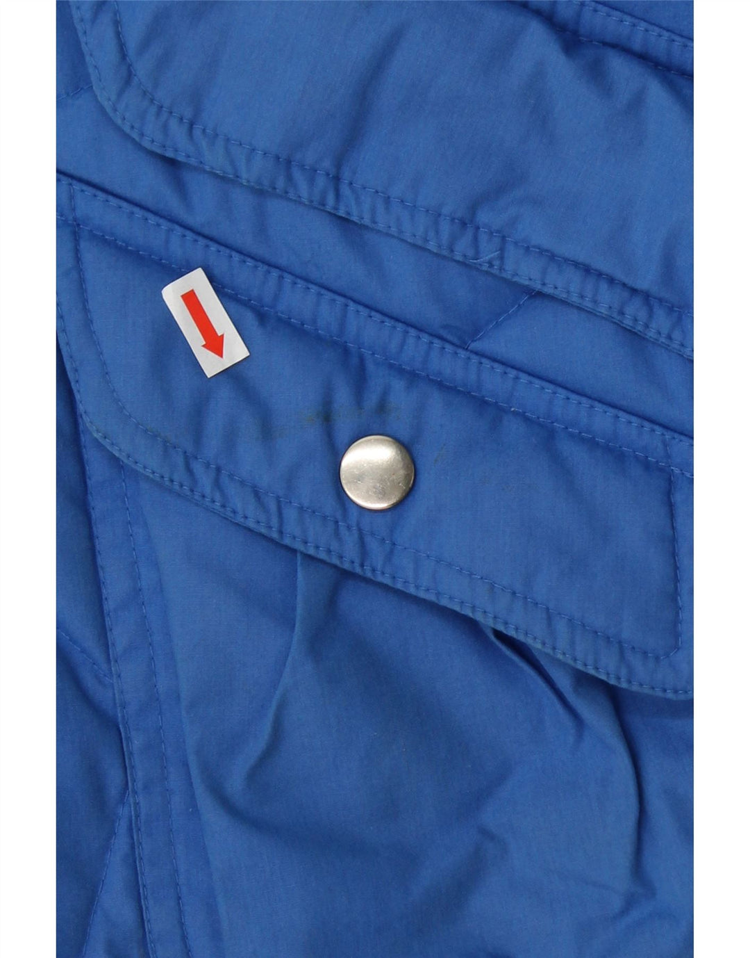 ELHO Mens Padded Gilet IT 52 XL Blue Vintage Elho and Second-Hand Elho from Messina Hembry 