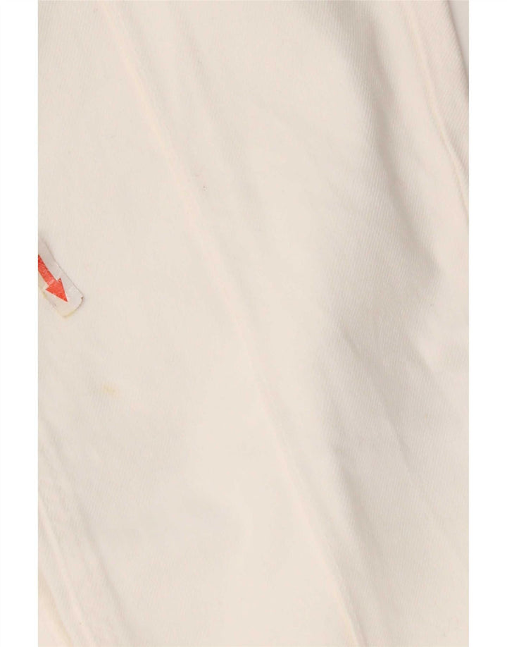 Zara Womens Straight Jeans EU 32 2XS W22 L31 White