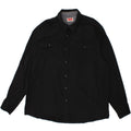 WRANGLER Mens Shirt 2XL Black Cotton