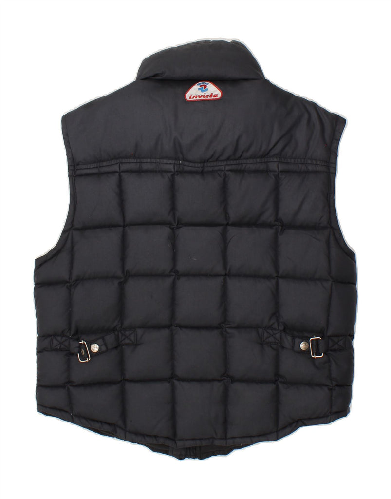 INVICTA Mens Padded Gilet UK 36 Small Navy Blue Vintage Invicta and Second-Hand Invicta from Messina Hembry 