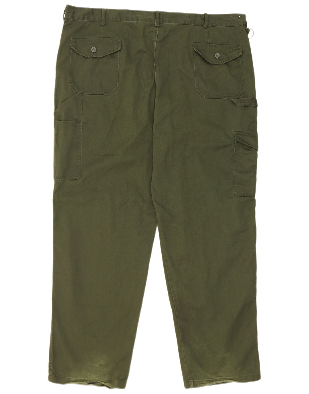 Dickies Mens Tapered Cargo Trousers W44 L30 Green Polyester