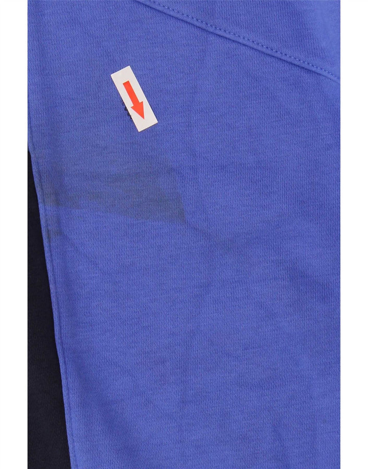 Nike Mens Tracksuit Trousers Joggers Medium  Blue Colourblock Cotton